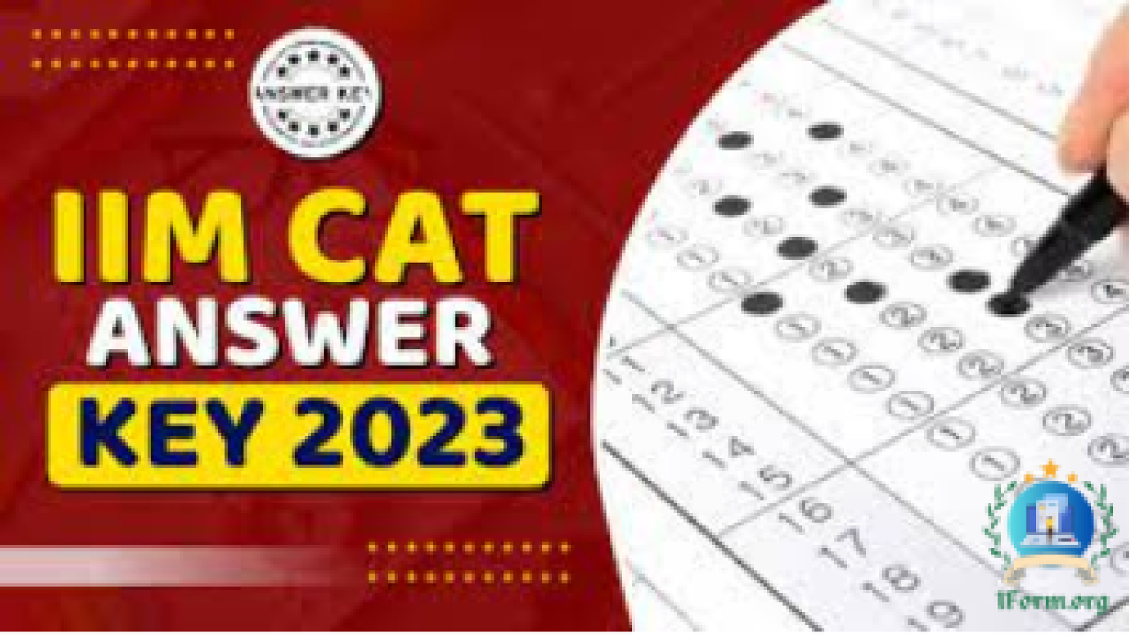 CAT Official Answer Key 2023 LIVE Get the Remarkable IIM CAT Response