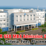 IFMR GSB Sri City MBA admissions 2024 open; apply now