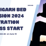 Chandigarh bed admission 2024 registration process start