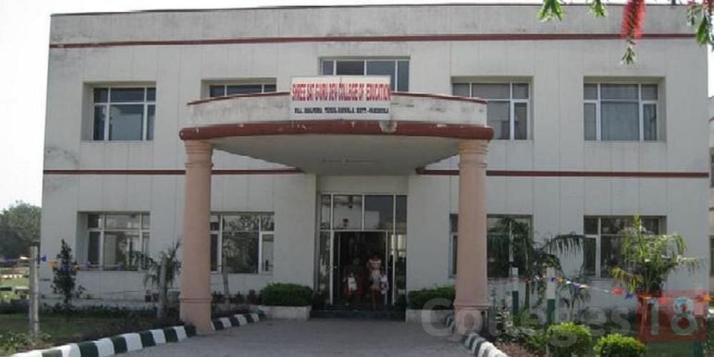 Shree Satguru Dev College of Education, Panchkula