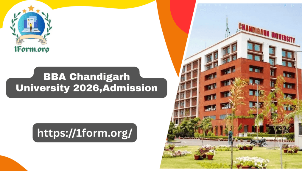 BBA Chandigarh University 2026,Admission