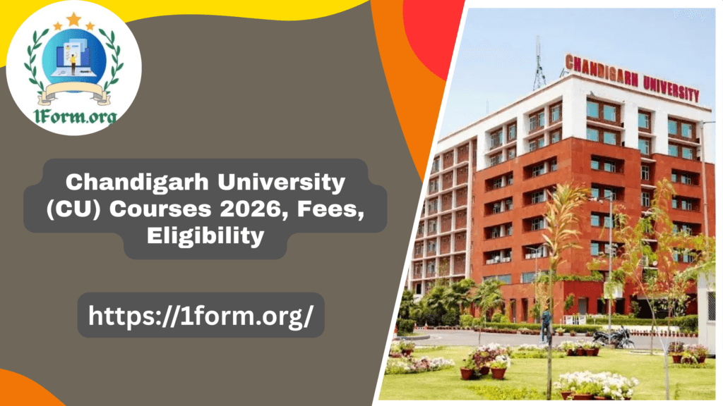 Chandigarh University (CU) Courses 2026, Fees, Eligibility