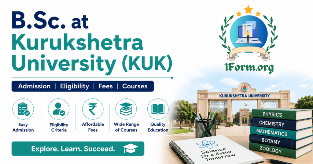B.Sc. at Kurukshetra University (KUK) , Admission, Eligibility, Fees