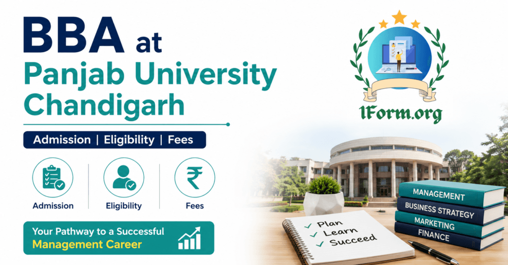BBA at Panjab University Chandigarh , Admission