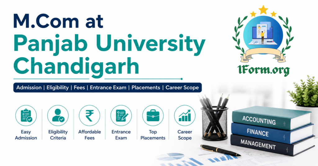 M.Com at Panjab University Chandigarh