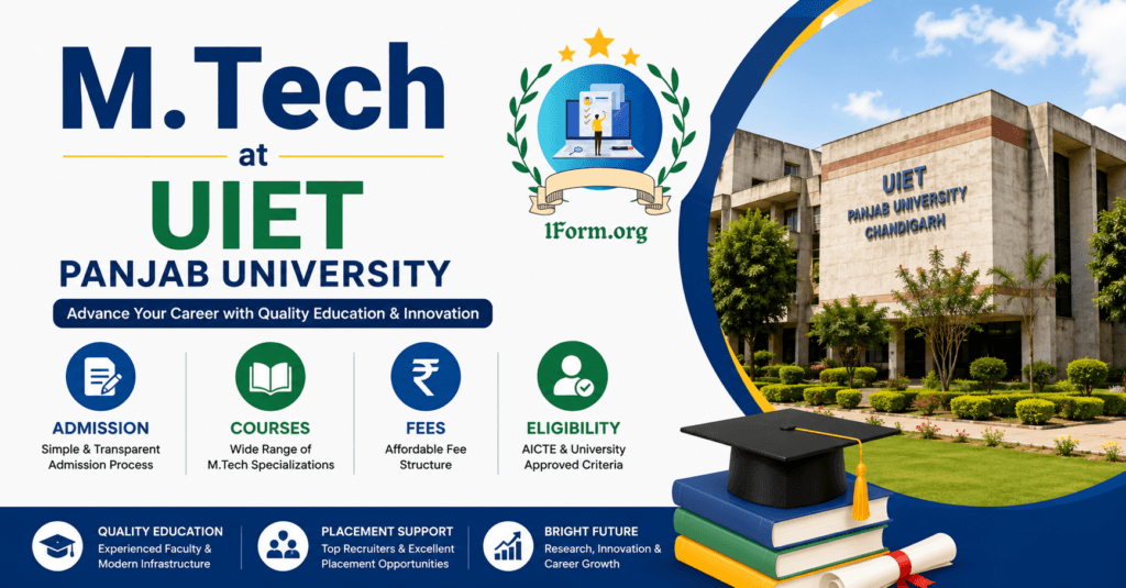 M.Tech at UIET Panjab University Admission