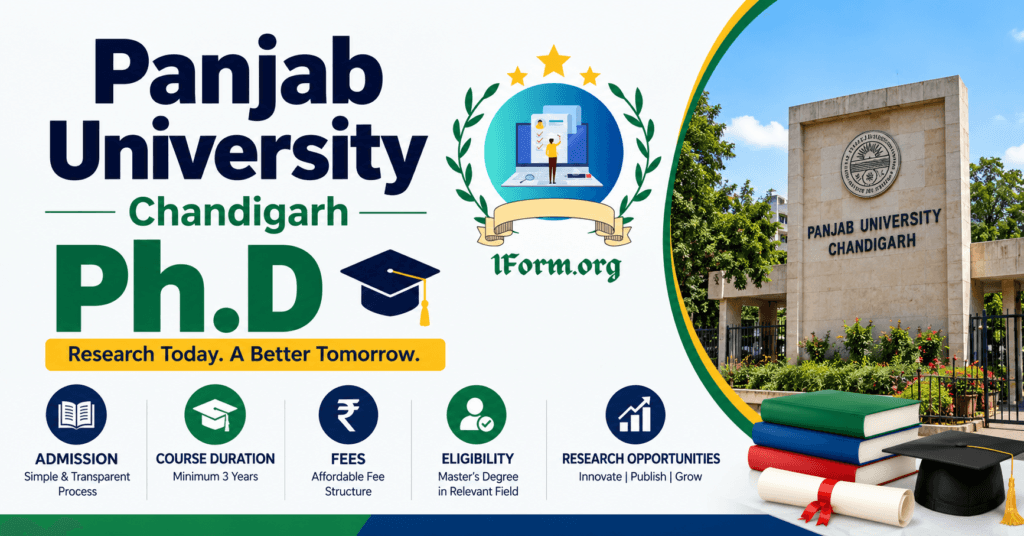 Panjab University Chandigarh Ph.D