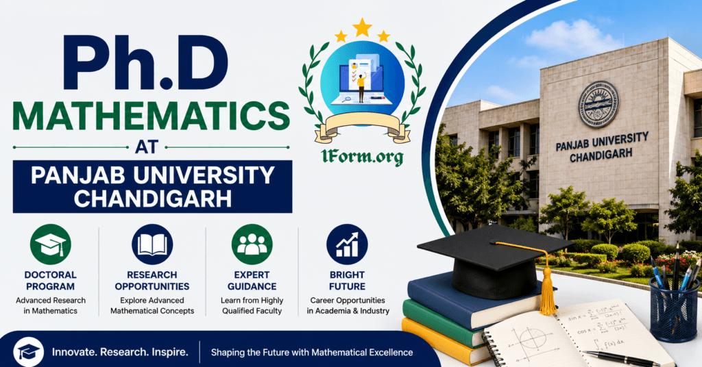 Panjab University Chandigarh Ph.D Mathematics