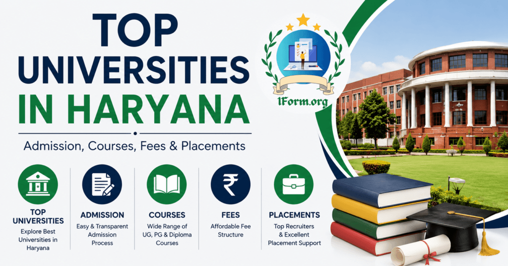 Top Universities in Haryana, Admission, Courses, Fees & Placements Creat