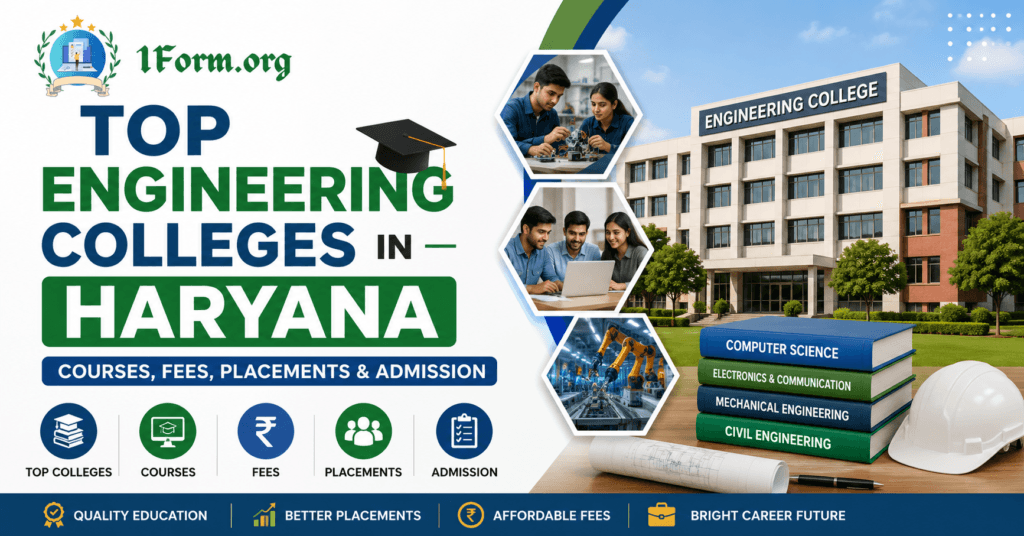 TOP Engineering Colleges in Haryana ,Courses, Fees, Placements & Admission