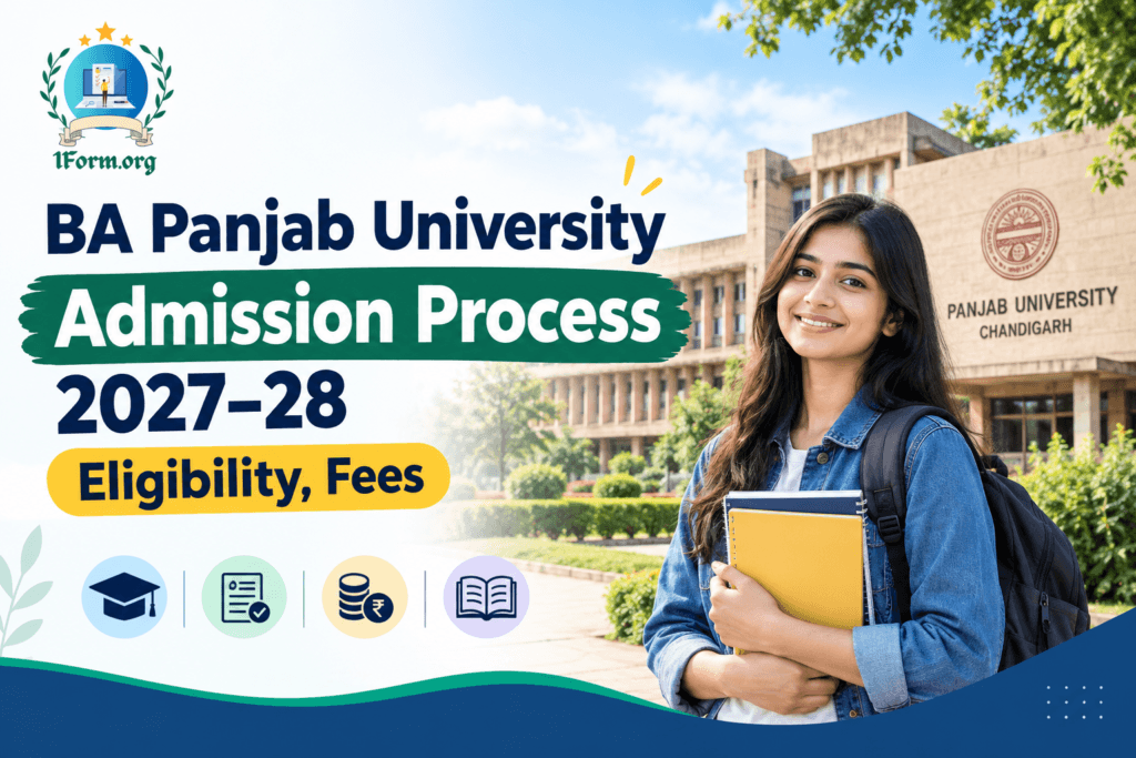 BA Panjab University Admission Process 2027–28