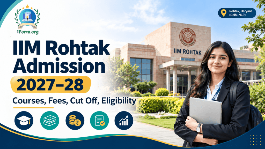 IM Rohtak Admission 2027–28, Courses, Fees