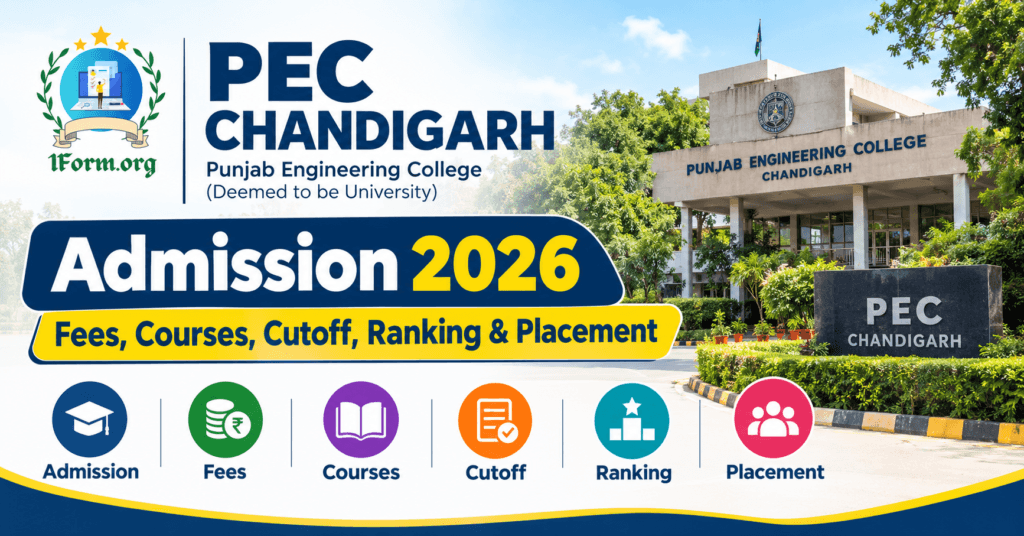 PEC Chandigarh, Admission , Fees, Courses, Cutoff, Ranking