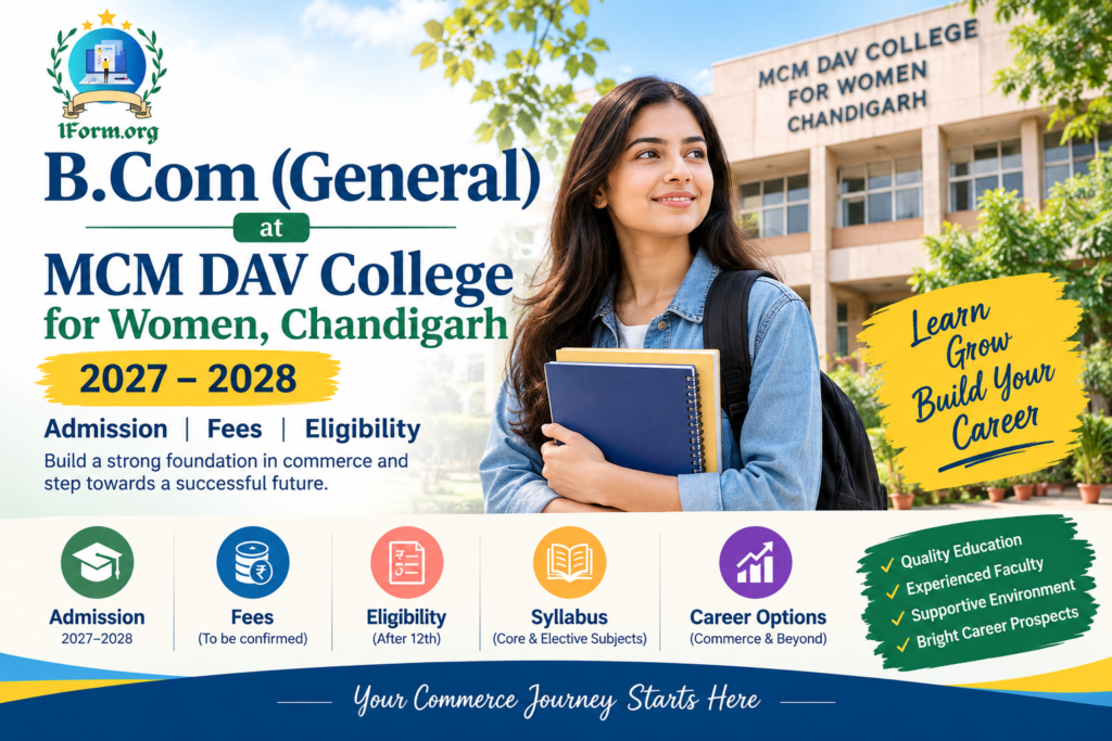 B.Com (General) at MCM DAV College for Women, Chandigarh