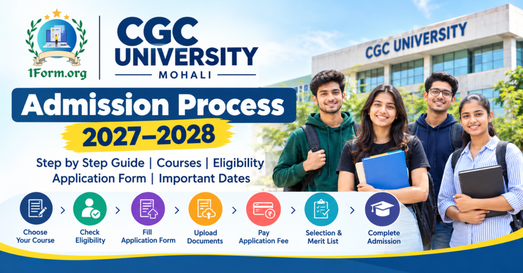 CGC University Admission Process 2027–2028