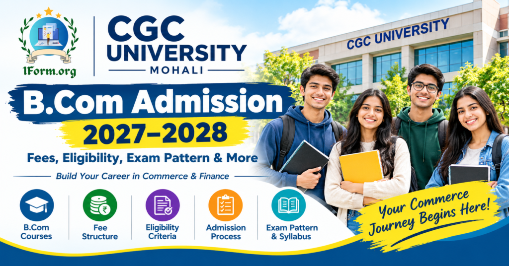 CGC University B.Com Admissions Banner