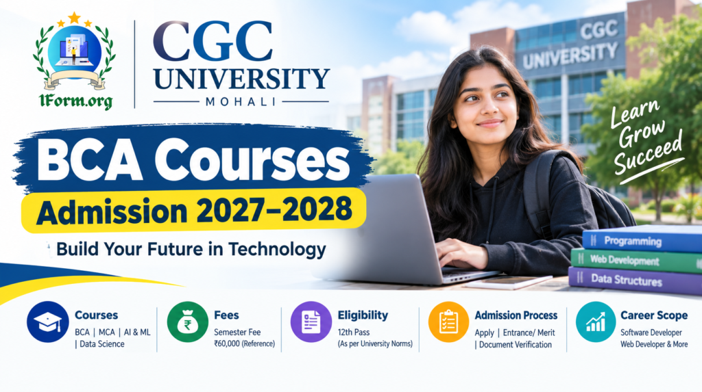 CGC University BCA Admissions 