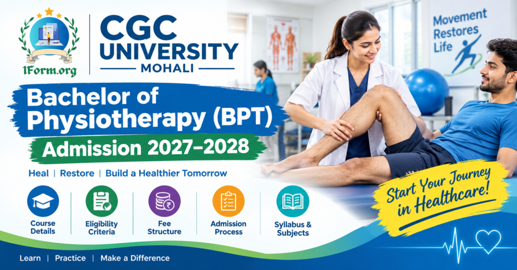 CGC University Physiotherapy Admissions